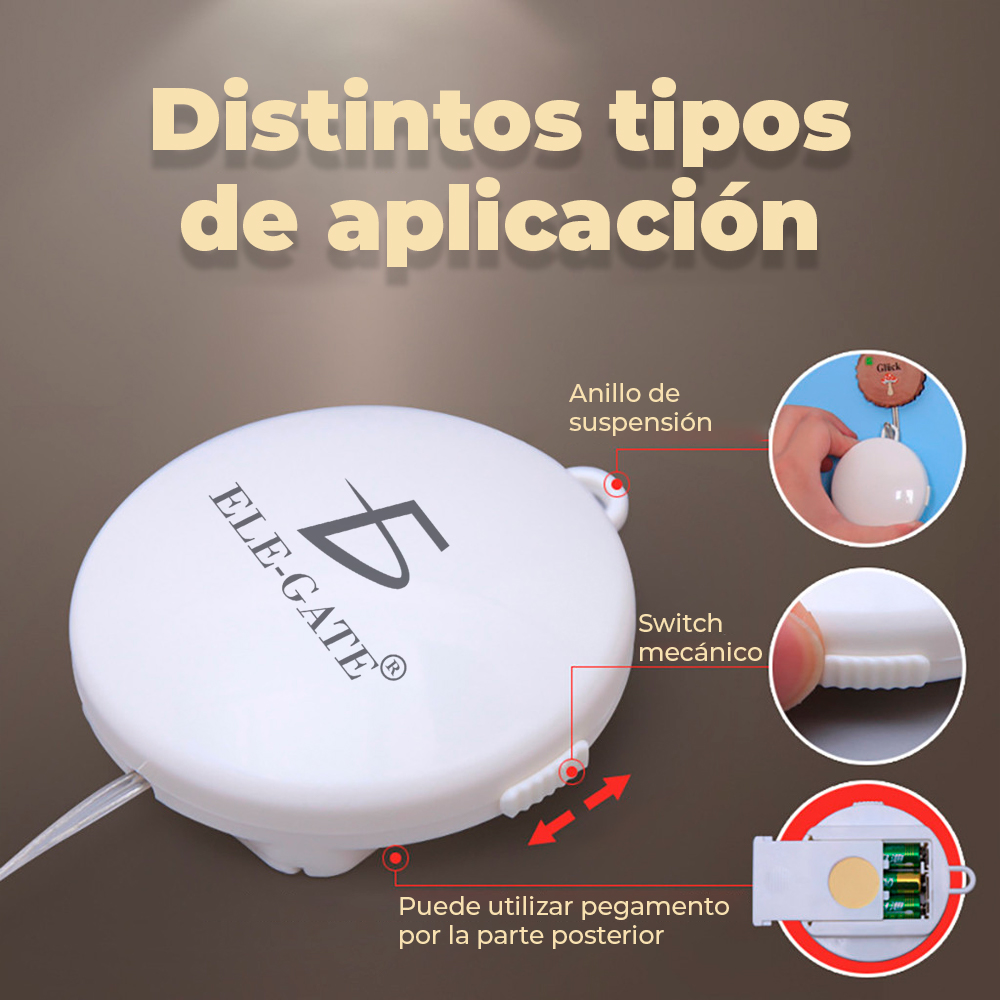 Serie de Luces Led Colgantes de Acrílico Trasparente Navideñas con Ventosa - Image 3