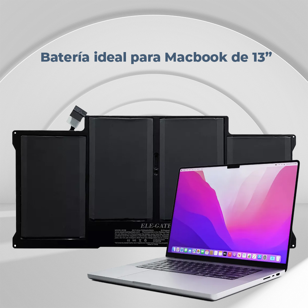 Batería para Mac Book de 13" 61-56 Wh - Image 3