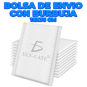 Bolsas de Envío con Burbuja Acolchado Adhesivo 18x36 cm  Resistentes al Agua - Protege tus Entregas con Estilo de 18x36cm