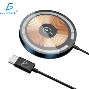 Cargador Inalámbrico Magnético  con Entrada USB Tipo C