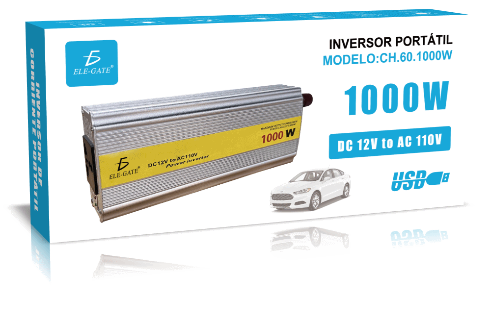 Inversor de Corriente 1000W - Convertidor de Onda Sinusoidal Modificada para Electrónica y Dispositivos - Image 6