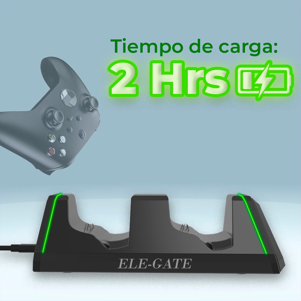 Estación de Carga para Mandos Inalámbricos - Compatible con Controladores Xbox y PlayStation - Image 4