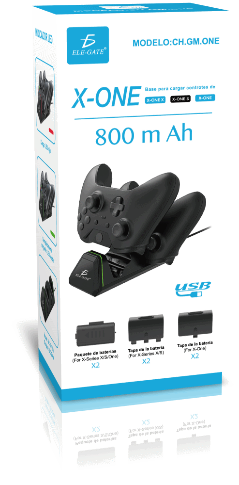 Estación de Carga para Mandos Inalámbricos - Compatible con Controladores Xbox y PlayStation - Image 6