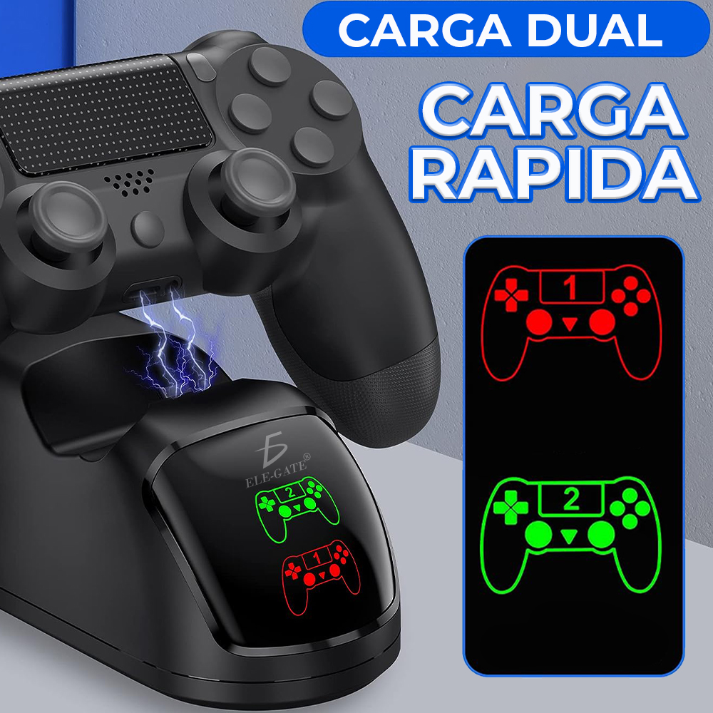 Estación de Cargador para Controladores DualShock de Playstation - Carga Rápida y Conveniente - Image 5