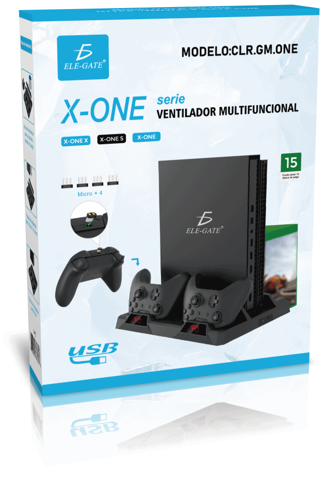 Estación de Carga Multifuncional para Controles - Cargador Vertical con Indicadores LED - Image 6