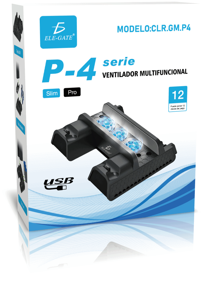 Soporte de Refrigeración Vertical para Xbox ONE/One S/One X - Ventilador, Carga Dual y Almacenamiento de Juegos - Image 6