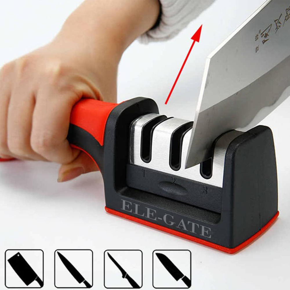 Afilador Profesional para Cuchillos con Piedra de Tungsteno - Mantén tus Cuchillos Afilados y Listos para Cualquier Tarea - Image 4