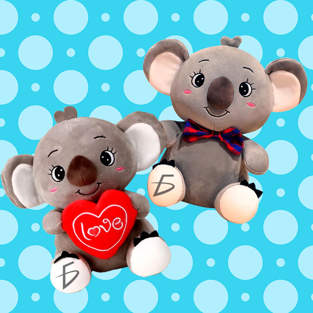 Peluche de Koala Adorable de 20/30cm - Tierno Peluche de Animales de Dibujos Animados de Australia con Corbata. - Image 2