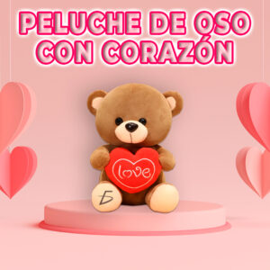 Oso de Peluche Love More - El Compañero Perfecto para Tus Momentos Especiales