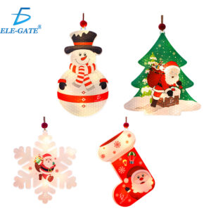 Colgante Luminoso de Luz Led con motivos de Navidad con Cordón Resistente