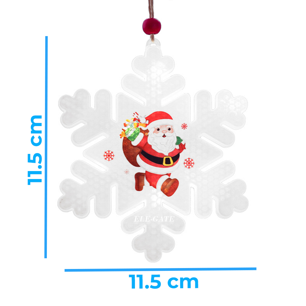 Colgante Luminoso de Luz Led con motivos de Navidad con Cordón Resistente - Image 5