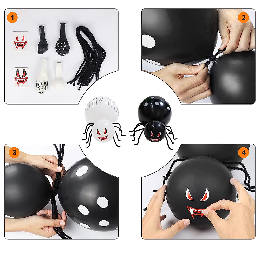Kit de Globos de Halloween para Fiestas - Decoración Espeluznante - Image 5
