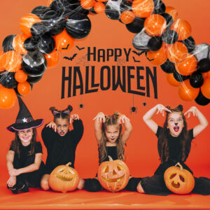 Kit de Globos de Halloween para Fiestas - Decoración Espeluznante