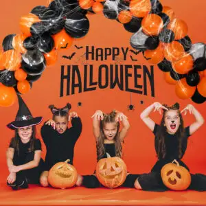Kit de Globos de Halloween para Fiestas - Decoración Espeluznante