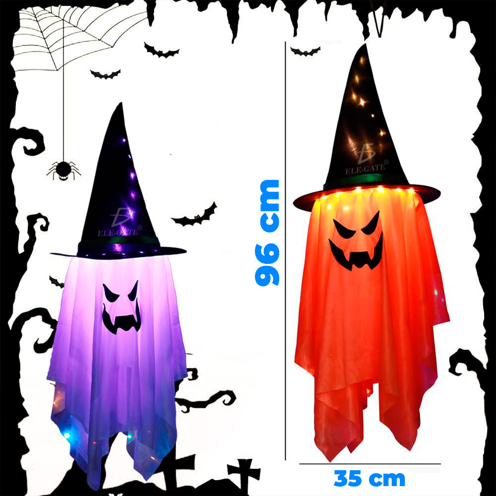 Decoraciones de Halloween al Aire Libre - Luces LED de Calabaza Impermeables para un Ambiente Espeluznante y Festivo - Image 4