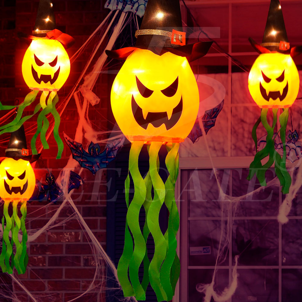 Guirnalda de Calabaza Halloween - Decoración Festiva y Colorida para Fiestas y Eventos Temáticos - Image 2