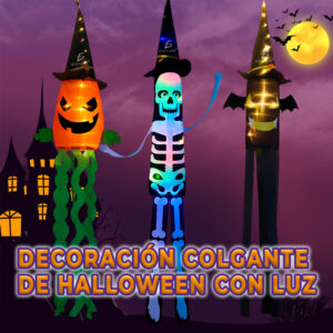 Luces Decorativas LED para Halloween - Iluminación Encantadora para Exteriores e Interiores