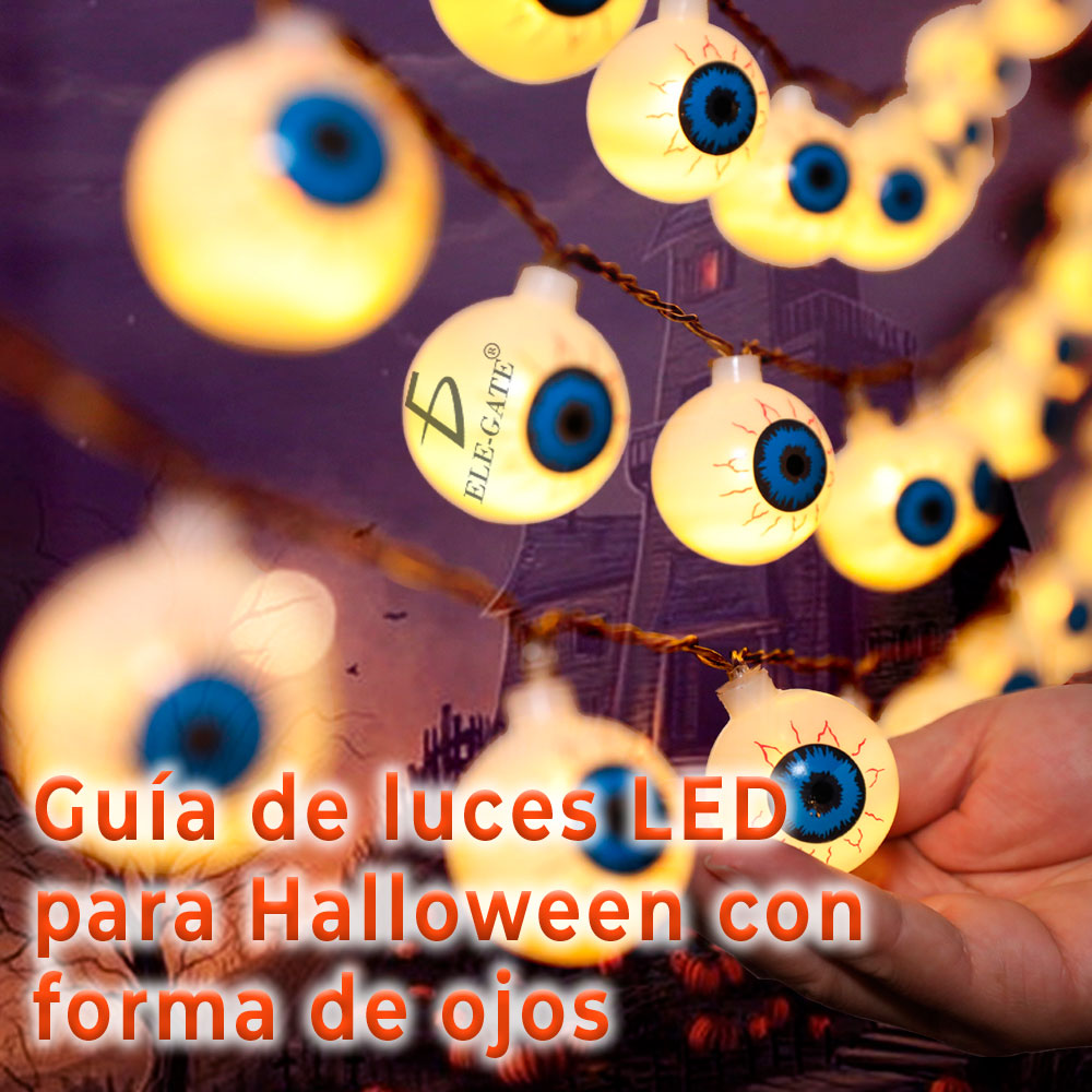 Guirnalda de Ojos Intermitentes LED para Decoración - Crea un Ambiente Único y Misterioso