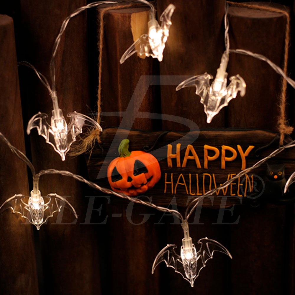 Guirnalda de Halloween con Murciélagos - Decoración Festiva para Fiestas Temáticas - Image 4