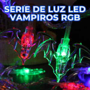 Guirnalda de Halloween con  Murciélagos - Decoración Festiva para Fiestas Temáticas