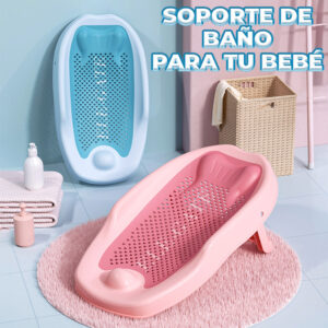 Estante de Apoyo Antideslizante para el Baño del Bebé - Comodidad y Seguridad en la Bañera