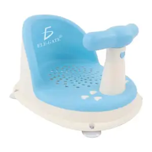 Asiento de Baño para Bebé con Respaldo y Ventosas Antideslizantes - Comodidad y Seguridad en el Baño