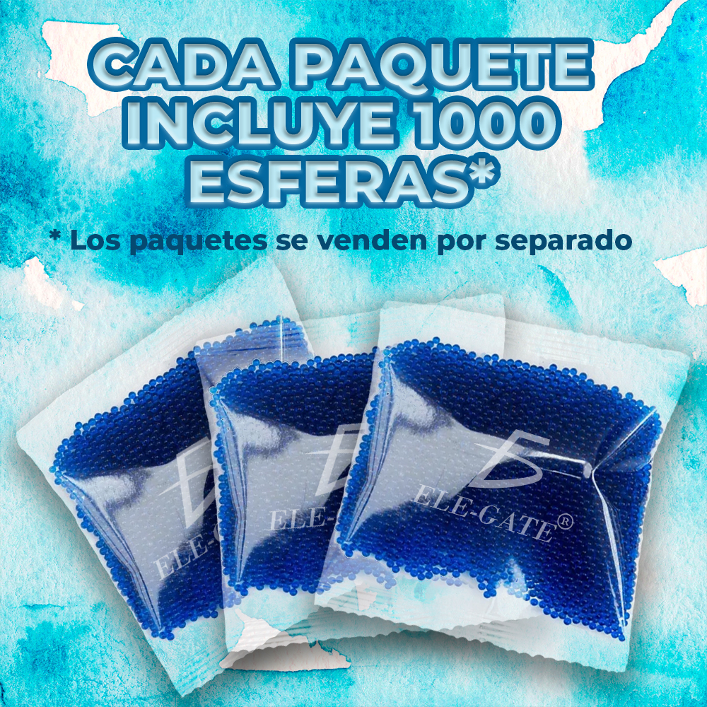 Balas de Gel para Pistolas de Agua (1000 Unidades) - Suministro Duradero para Diversión Acuática - Image 3