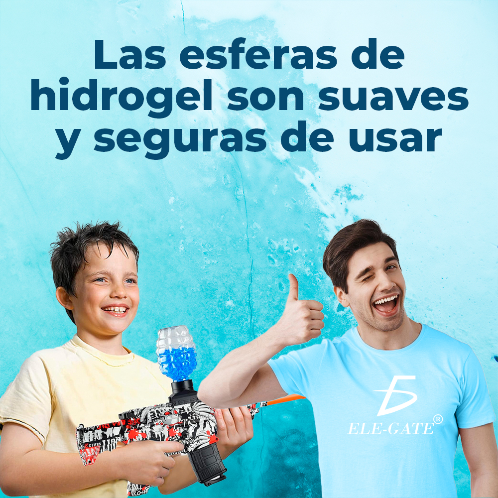 Balas de Gel para Pistolas de Agua (1000 Unidades) - Suministro Duradero para Diversión Acuática - Image 4