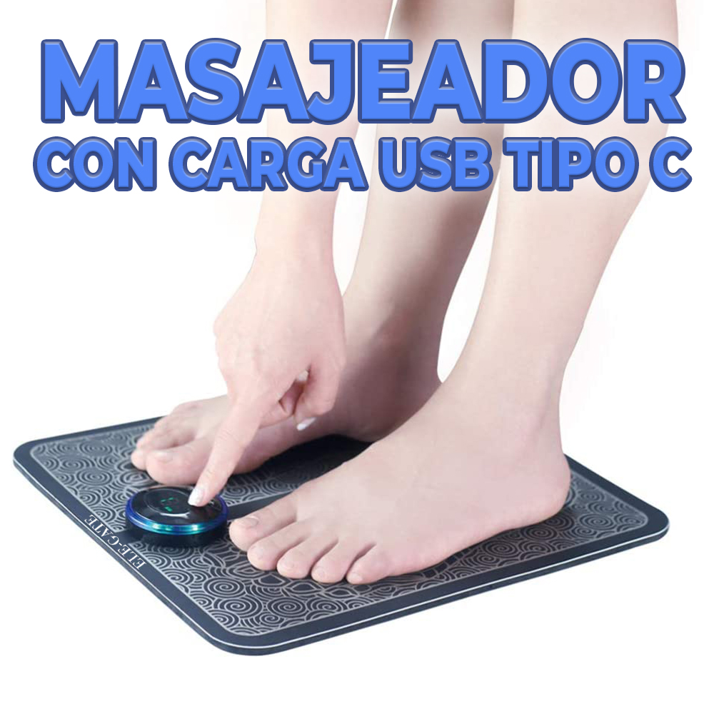 Masajeador de Pies con Carga tipo C