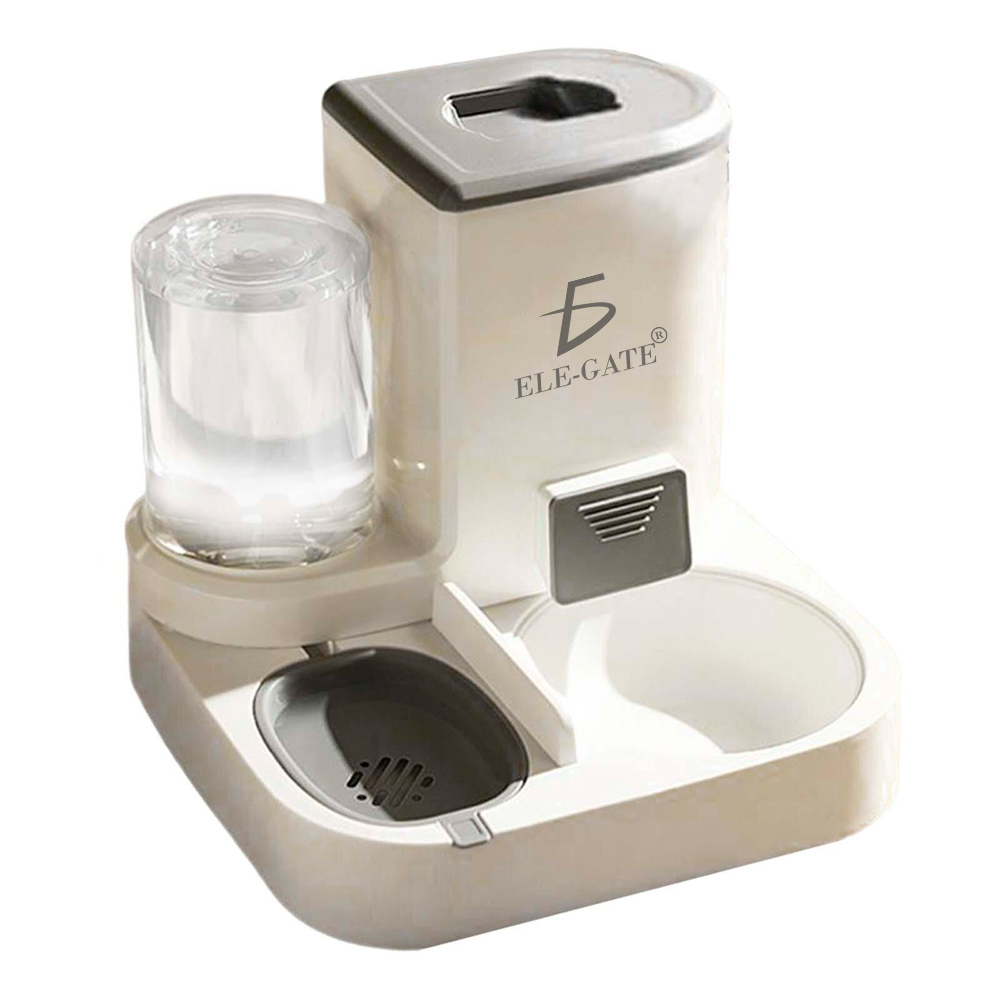 Alimentador Automático 2 en 1 para Mascotas - Dispensador de Agua y Croquetas - Image 2