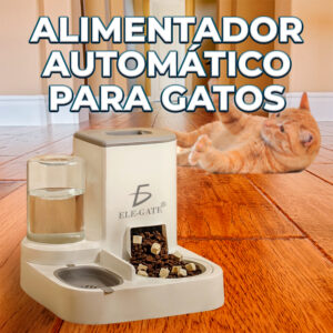 Alimentador Automático 2 en 1 para Mascotas - Dispensador de Agua y Croquetas