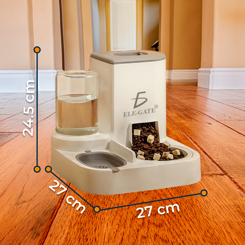 Alimentador Automático 2 en 1 para Mascotas - Dispensador de Agua y Croquetas - Image 3