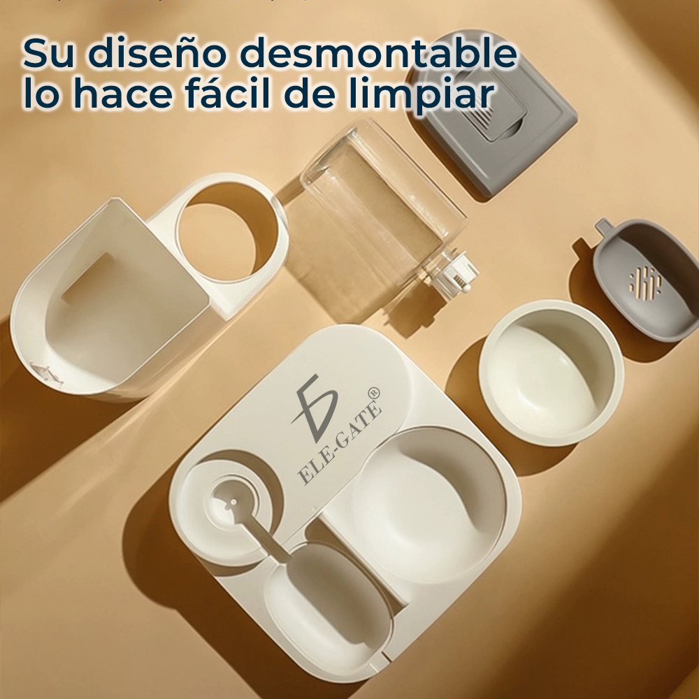 Alimentador Automático 2 en 1 para Mascotas - Dispensador de Agua y Croquetas - Image 4