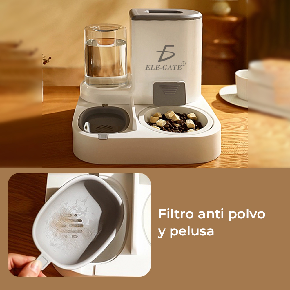 Alimentador Automático 2 en 1 para Mascotas - Dispensador de Agua y Croquetas - Image 5