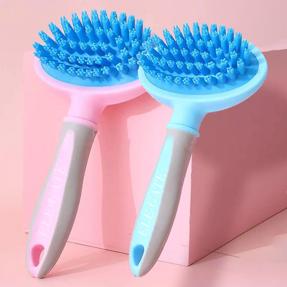 Peine de Masaje Autolimpiante para Mascotas - Cepillado Cómodo y Eficaz para Perros y Gatos - Image 3