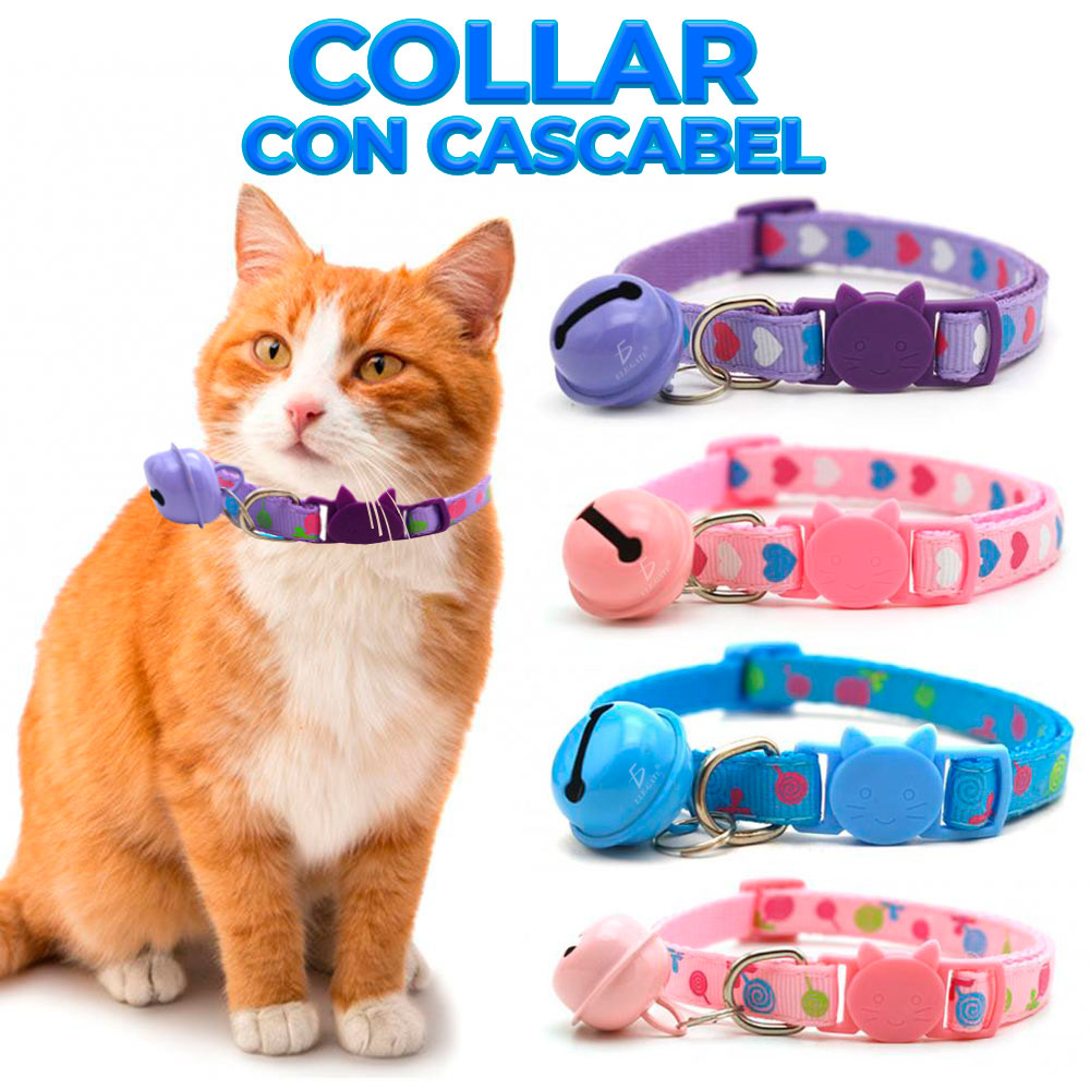 Collar para Gato con Campana - Diseño Único y Separable - Accesorio de Estilo para Gatos - Image 2