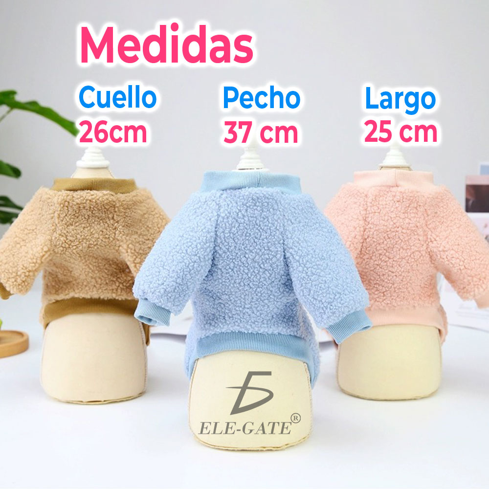Ropa Encantadora para Mascotas - Sudadera con Muñeco de Peluche para un Estilo Adorable - Image 3