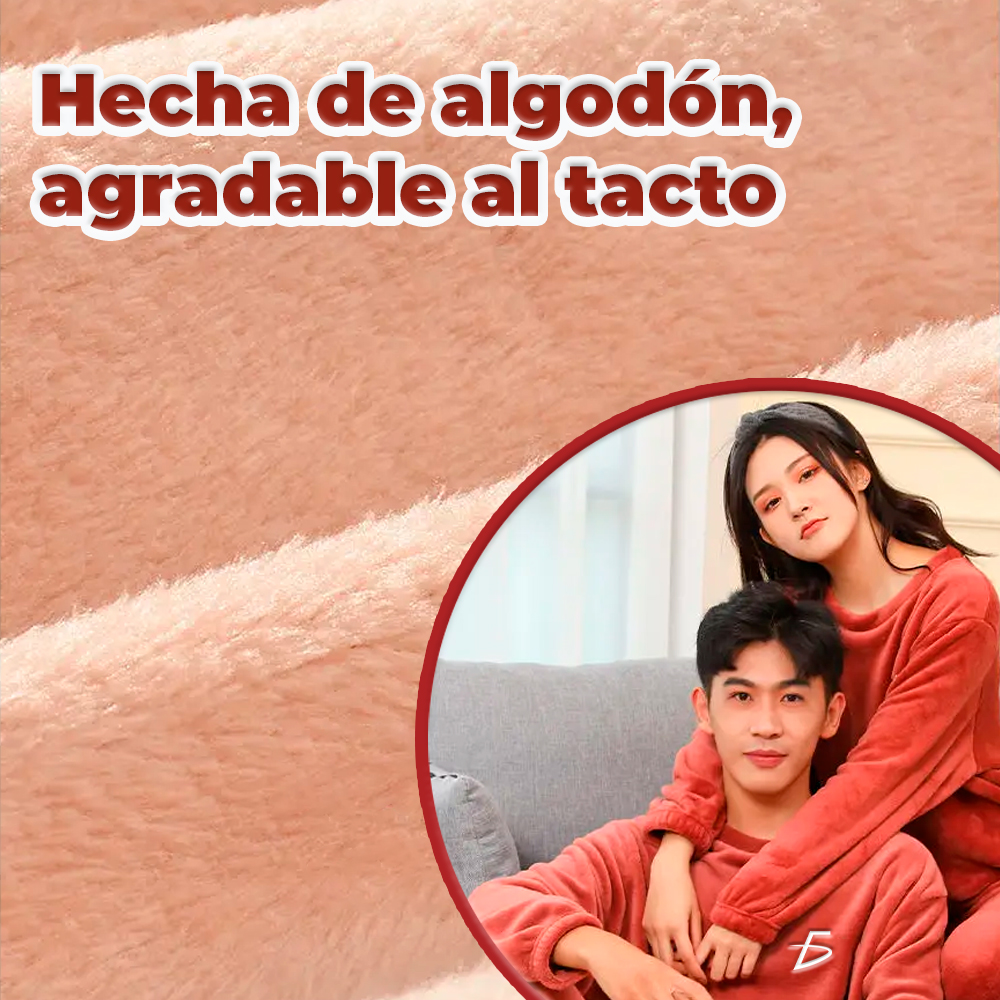 Pijama de Franela de Invierno para Mujer - Ropa de Dormir Cómoda y Cálida - Image 3