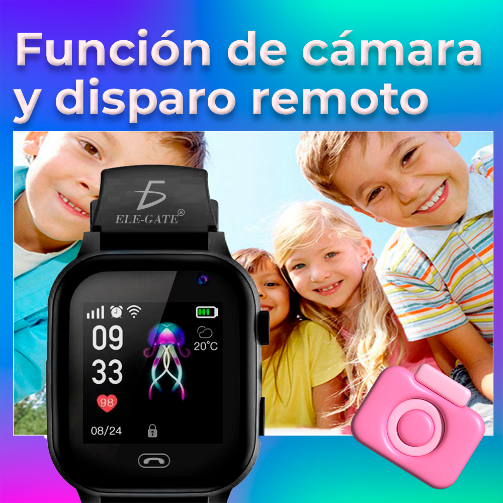 Reloj Inteligente para Niños con Rastreador GPS y Función de Videollamada - Tecnología Inteligente para Padres y Niños - Image 3