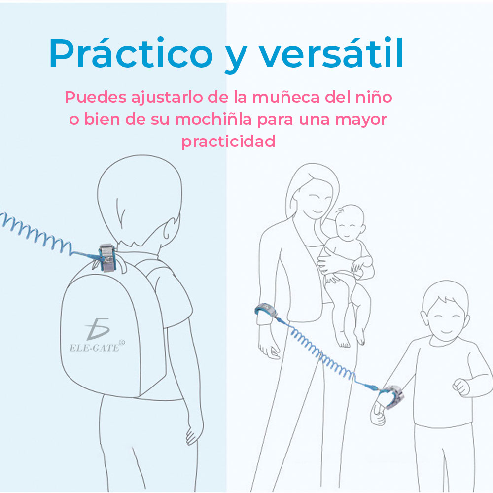 Cinturon de Seguridad para Niños Pequeños con Llave - Ajustable y Elástica - Image 5