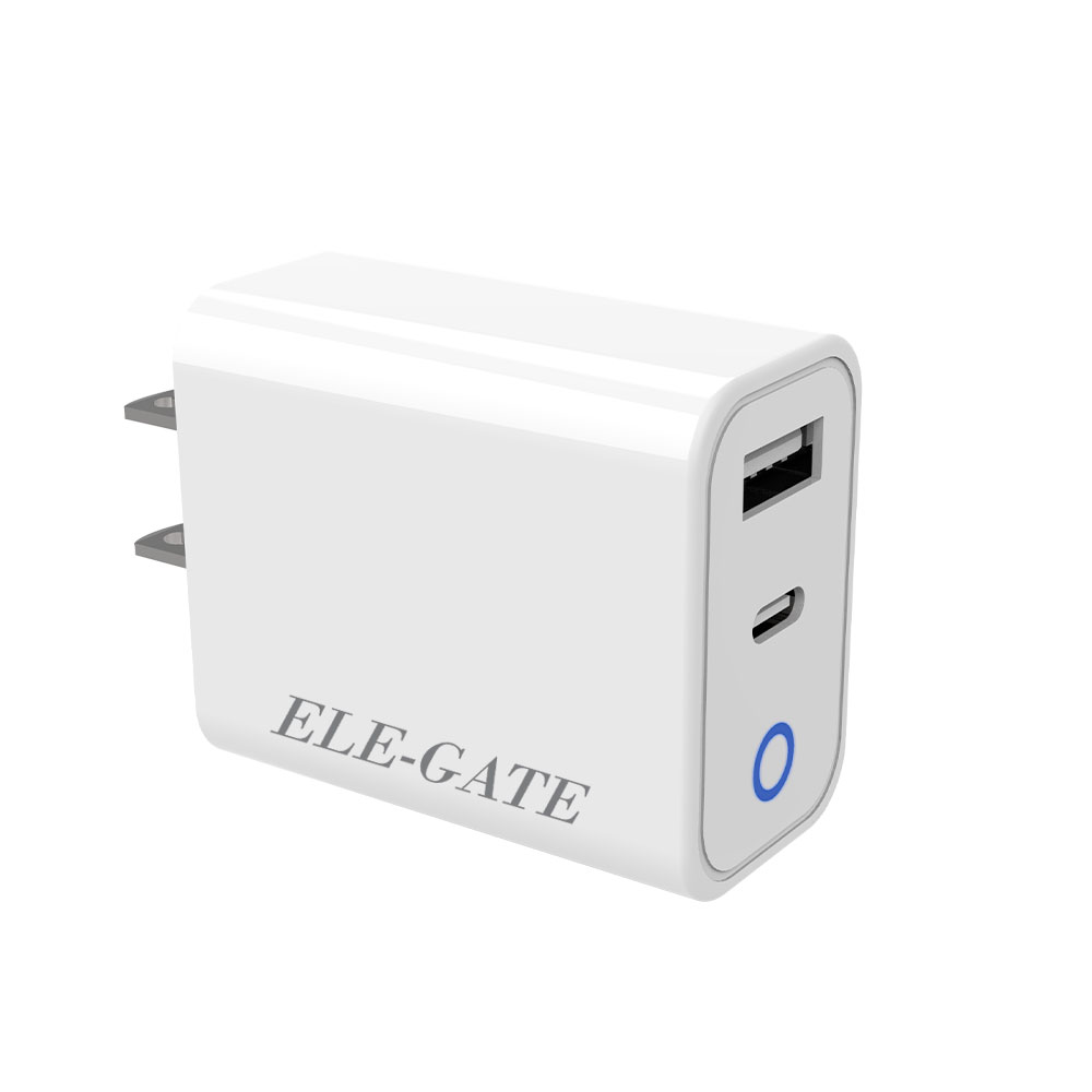 CARGADOR USB-C 2 en 1 PD 20W y Puerto USB DE CARGA RAPIDA - Image 2