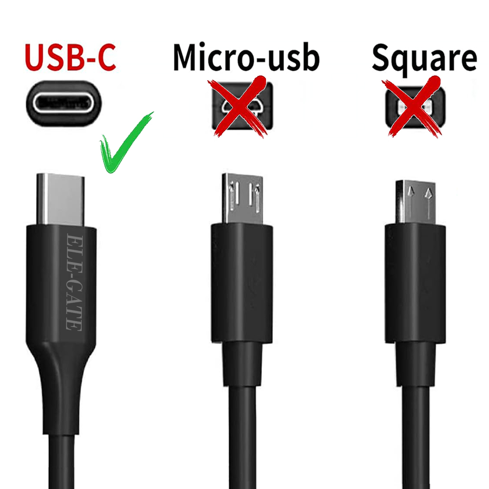 Adaptador Universal 100 W tipo C Cuadrado - Image 3