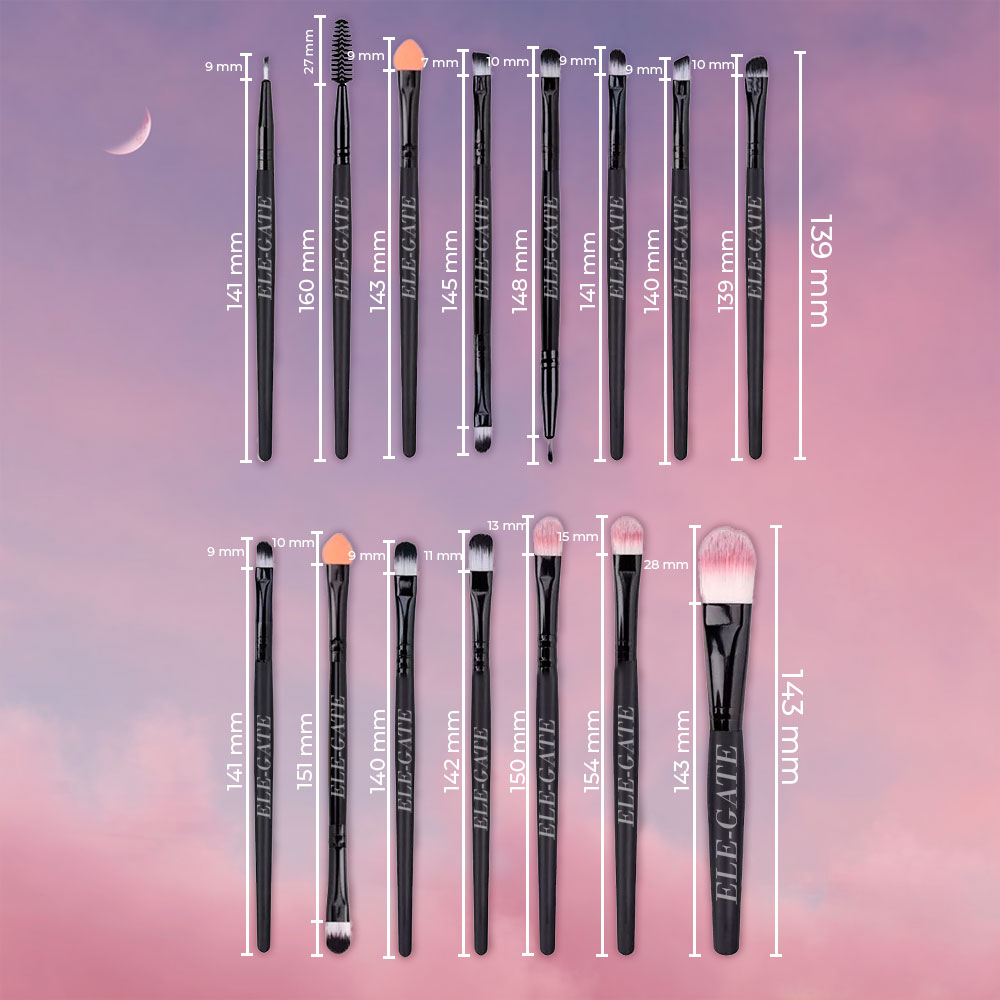 Kit de Pinceles de Maquillaje Profesional - 20 Unidades - Image 5