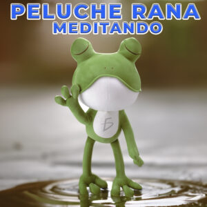 Peluche de Rana Verde - Amigo Saltarín y Abrazable para Todas las Edades