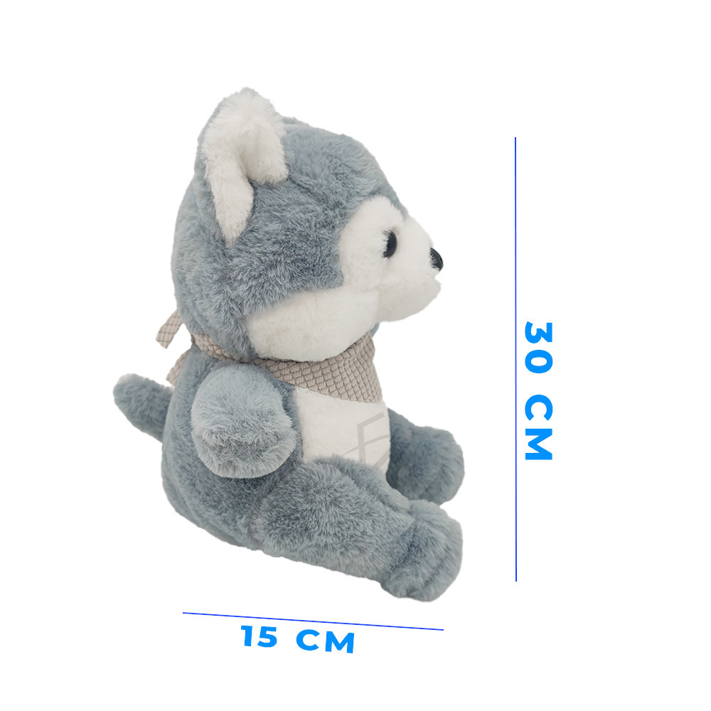 Peluche de Husky - Tierno Compañero de Peluche para Niños y Amantes de los Perros - Image 4