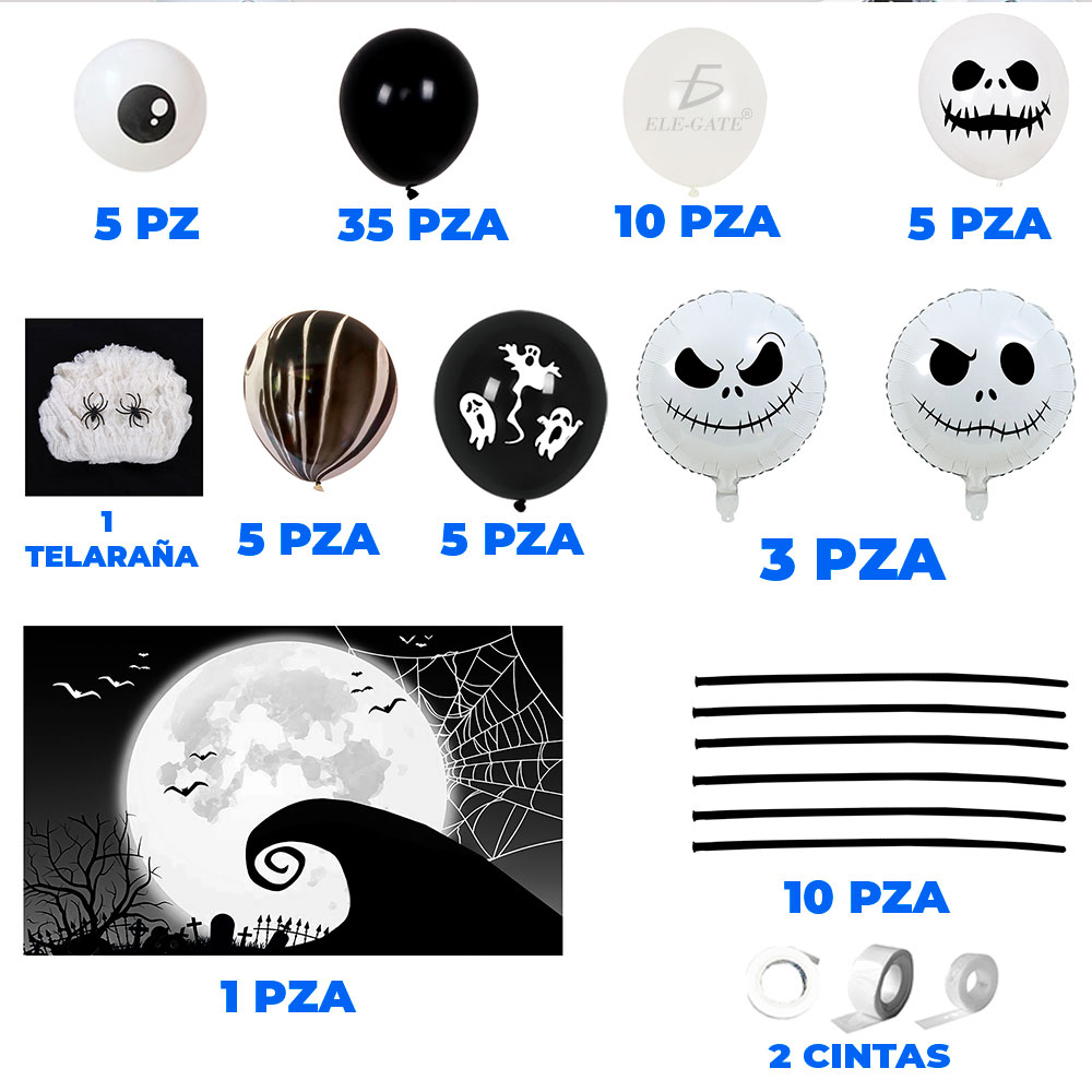 Kit de Decoraciones de Halloween - Transforma tu Espacio en un Reino de Terror - Image 2