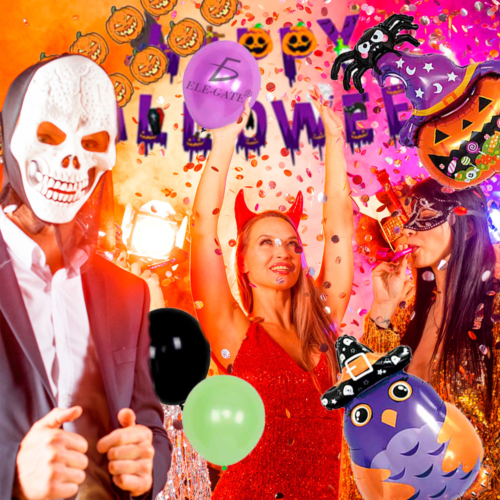 Kit de Globos para Decoración de Fiesta de Halloween - ¡Transforma tu Celebración en un Escenario Espeluznante! - Image 4