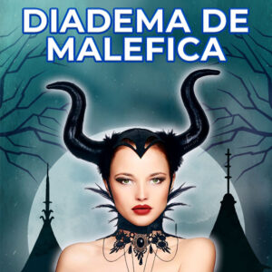 Diadema de Orejas de Diablo con Purpurina