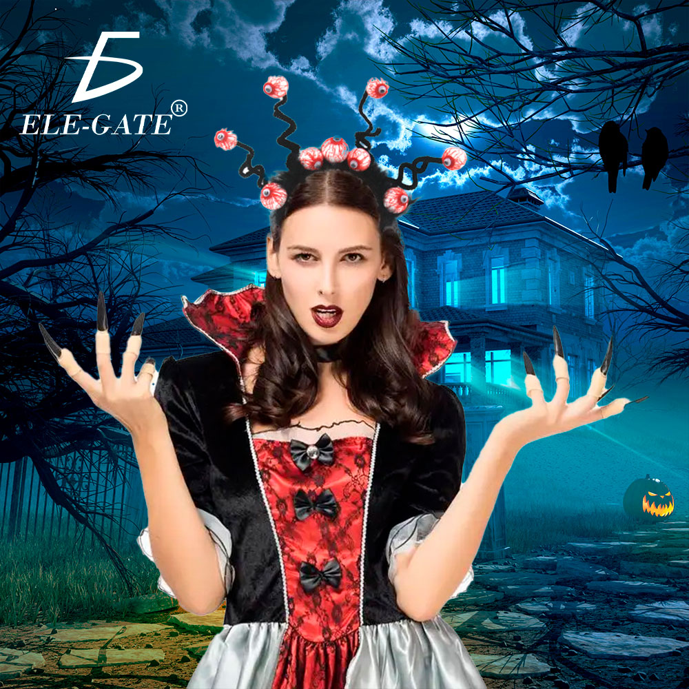 Diademas de Halloween - Accesorios Divertidos para Cabello con Temática de Halloween