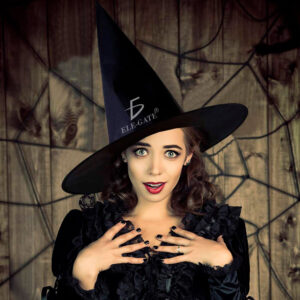 Sombrero de Bruja para Halloween - Accesorio Esencial para Tu Disfraz Espeluznante